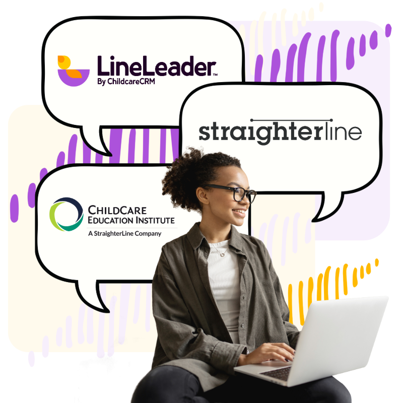 CCEI, Straighterline, LineLeader LP- Partnership Logo Image